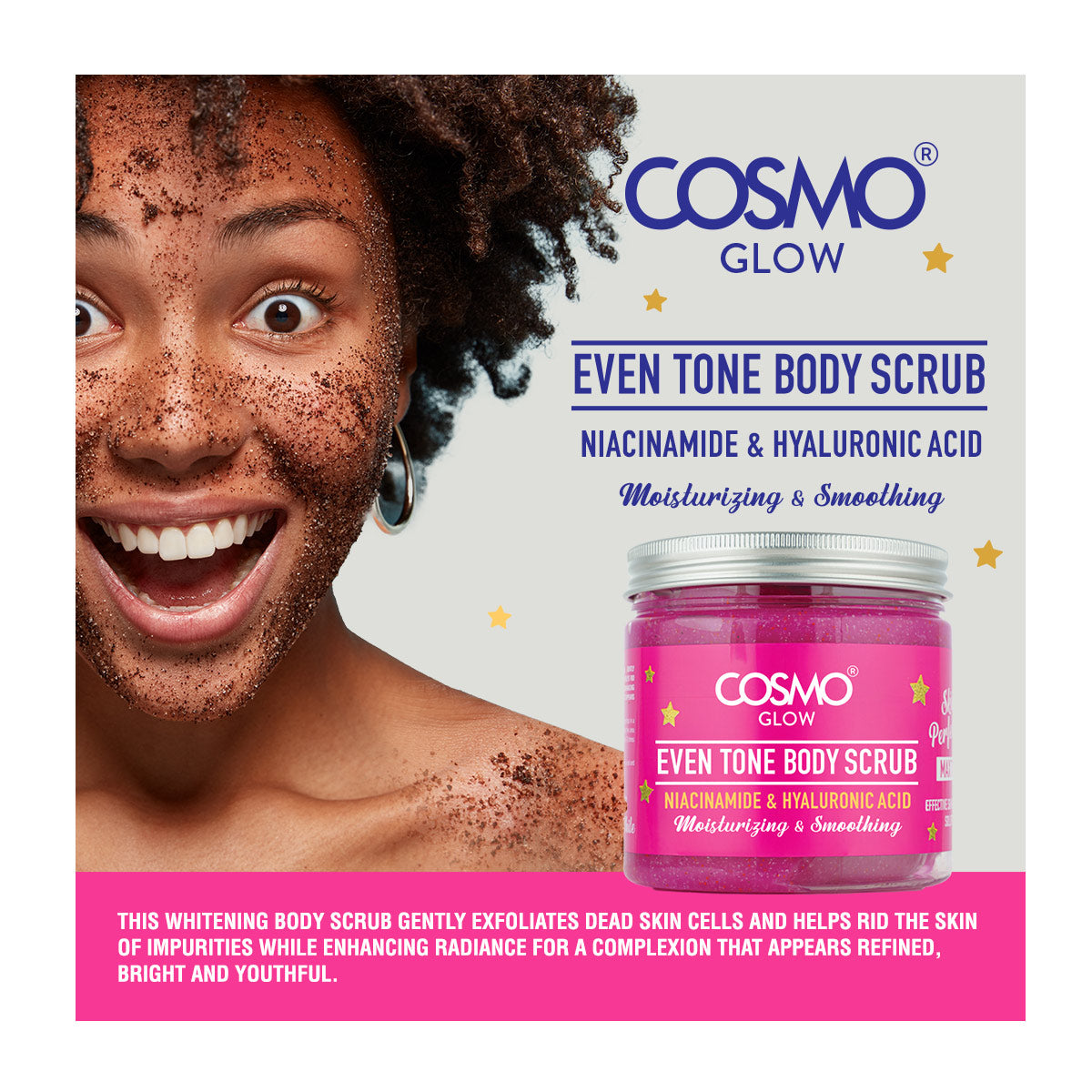 Cosmo Glow Even Tone Body Scrub
